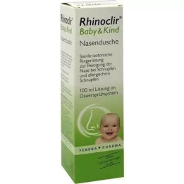 RHINOCLIR Baby &amp; Barn næsedoucheopløsning, 100 ml