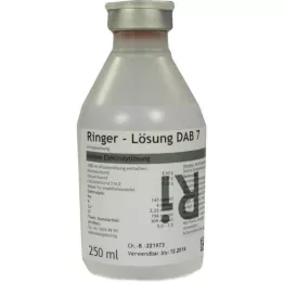 RINGER LÖSUNG DAB 7 plastik, 250 ml