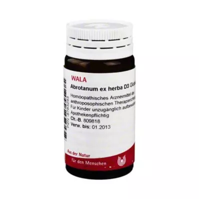 Abrotanum ex Herba D 3 kugler, 20 g