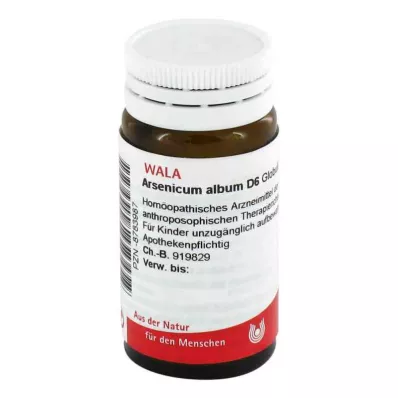 Arsenicum Album D6 kugler (20 g)