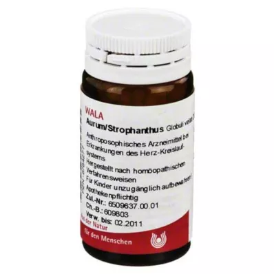 Aurum / Strophanthus Globuli, 20 g