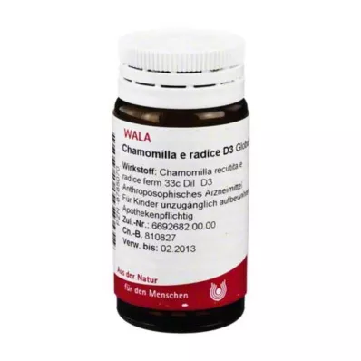 Chamomilla E Radix D 3 kugler, 20 g
