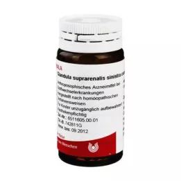 GLANDULA SUPRARENALES sinistra cum cupro globules, 20 g
