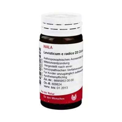 Levisticum E Radice D 3 kugler, 20 g