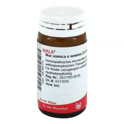 Nux Vomica E Sem. D3 kugler (20 g)