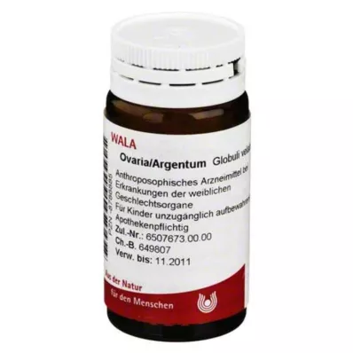 Ovarier / Argentum kugler, 20 g