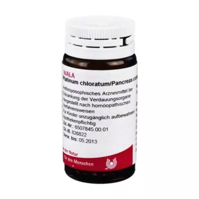 Platin chloratum / bugspytkirtel, 20 g