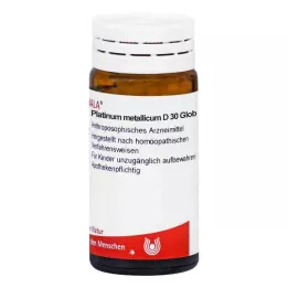 PLATINUM METALLICUM D 30 kugler, 20 g