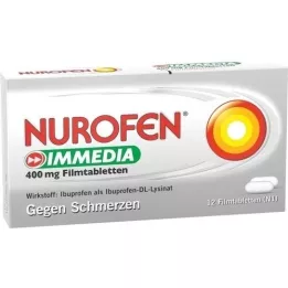 NUROFEN Immedia 400 mg filmovertrukne tabletter, 12 stk