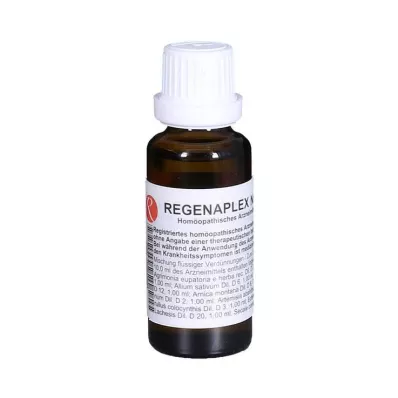 REGENAPLEX Nr. 62 a dråber, 30 ml REGENAPLEX Nr. 62 a dråber, 30 ml