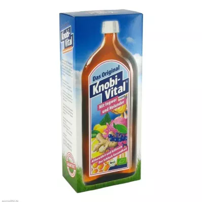 Knobivital med ingefær + økologisk hyldebær, 960 ml
