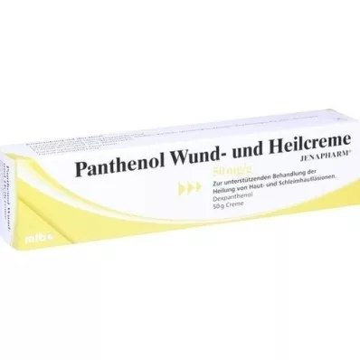 PANTHENOL Sår- og helingscreme Jenapharm, 50 g