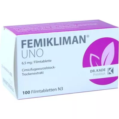 FEMIKLIMAN uno filmovertrukne tabletter, 100 stk