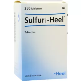 SULFUR COMP.Hæl-tabletter, 250 kapsler