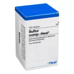 SULFUR COMP.Hæl-tabletter, 250 kapsler