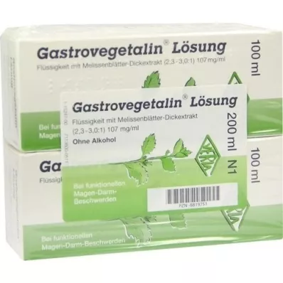 GASTROVEGETALIN Opløsning, 200 ml