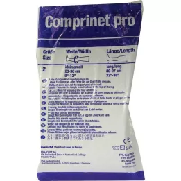 COMPRINET pro strømpe overben lang str. 2 hvid, 2 stk