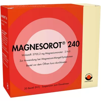 MAGNESOROT 240 poser, 20 stk