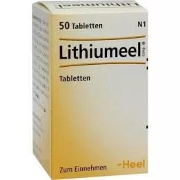 LITHIUMEEL komp. tabletter, 50 stk