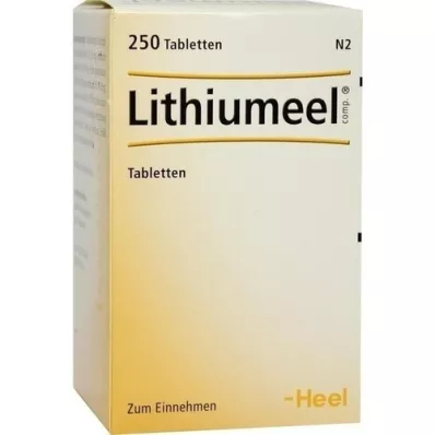 LITHIUMEEL komp. tabletter, 250 stk