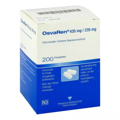 OSVAREN Filmovertrukne tabletter, 200 stk
