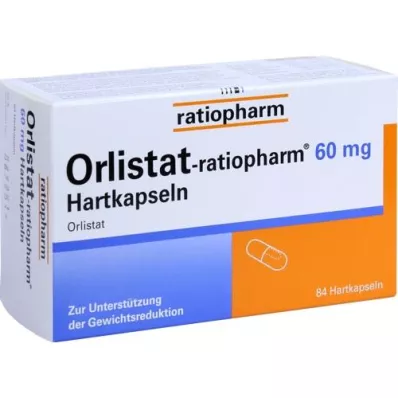 ORLISTAT-ratiopharm 60 mg hårde kapsler, 84 stk