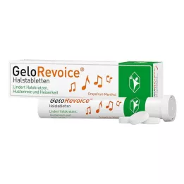 GELOREVOICE Halspastiller Grapefrugt-Menthol Lut, 20 stk