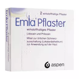 EMLA Plaster, 2X1 stk