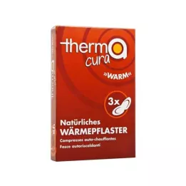 THERMACURA Varme plastre, 3 stk