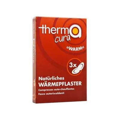 Thermacura varmeplaster, 3 stk