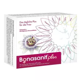 BONASANIT plus 60 kapsler/60 ristetabletter kombinationspakke, 1 stk