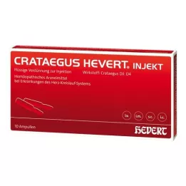 CRATAEGUS HEVERT Injektionsampuller, 10 stk