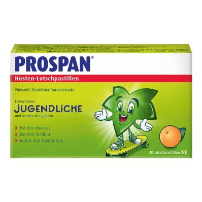 PROSPAN® hostetabletter, 20 stk