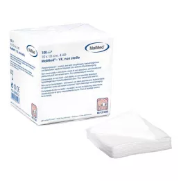 VLIESKOMPRESSEN 10x10 cm usteril, 100 stk