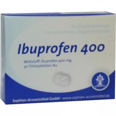 IBUPROFEN Sophien 400 filmovertrukne tabletter, 30 stk