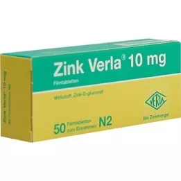 ZINK VERLA 10 mg filmovertrukne tabletter, 50 stk