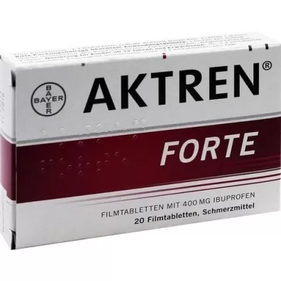 AKTREN forte filmovertrukne tabletter, 20 stk