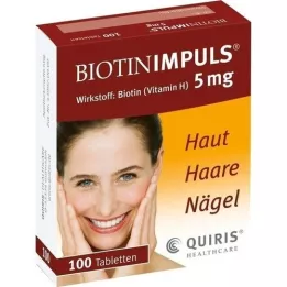BIOTIN IMPULS 5 mg tabletter, 100 stk