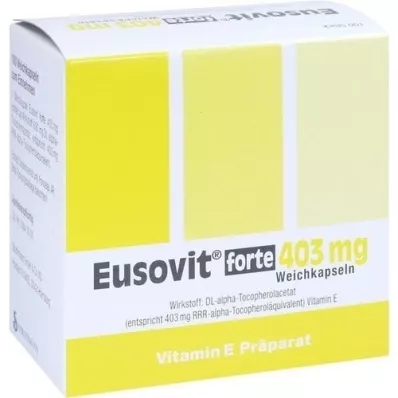 EUSOVIT forte 403 mg bløde kapsler, 100 stk