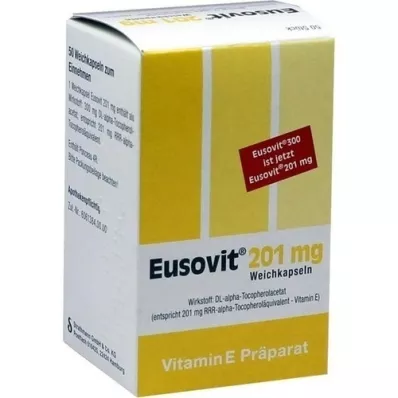EUSOVIT 201 mg bløde kapsler, 50 stk