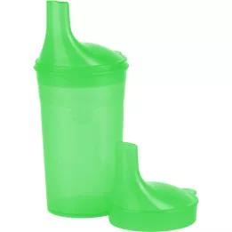 EINNEHMEBECHER uden håndtag m.2 låg 4+12mm grøn, 1 stk