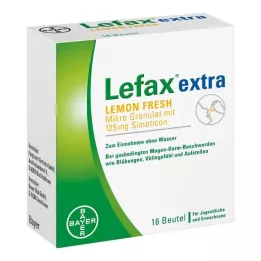 LEFAX ekstra Lemon Fresh mikrogranulat, 16 stk