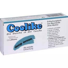 COOLIKE Forfriskende serviet deep ocean, 5 stk