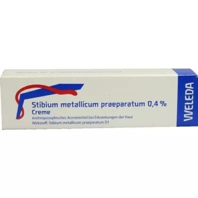 STIBIUM METALLICUM PRAEPARATUM 0,4% fløde, 25 g
