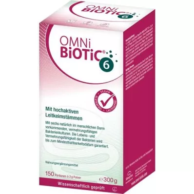 OMNI BiOTiC 6 pulver, 300 g