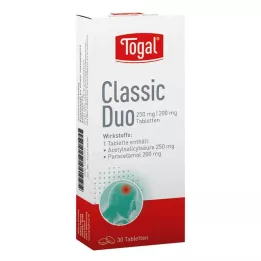 TOGAL Classic Duo-tabletter, 30 stk