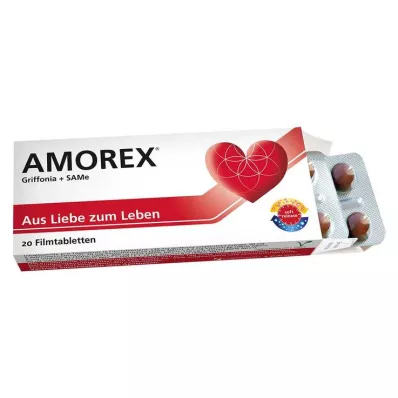 Amorex Griffonia og SAMe, 20 stk