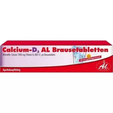 CALCIUM-D3 AL Brusetabletter, 50 stk