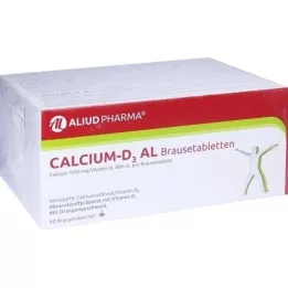 CALCIUM-D3 AL Brusetabletter, 120 stk