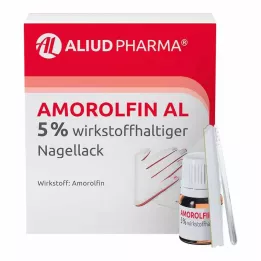AMOROLFIN AL Neglelak med 5 % aktiv ingrediens, 5 ml